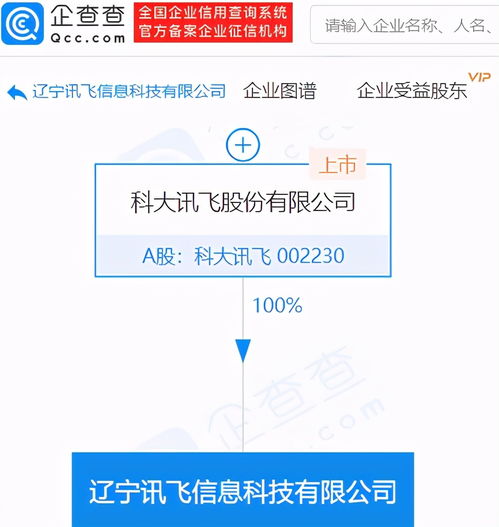 科大讯飞全资新公司落地辽宁，信息科技产业再布局
